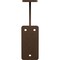 Ekena Millwork Bradford Steel Bracket, Hammered Brown 2"W x 7"D x 7"H BKTM02X07X07BRHBR - alternate 5
